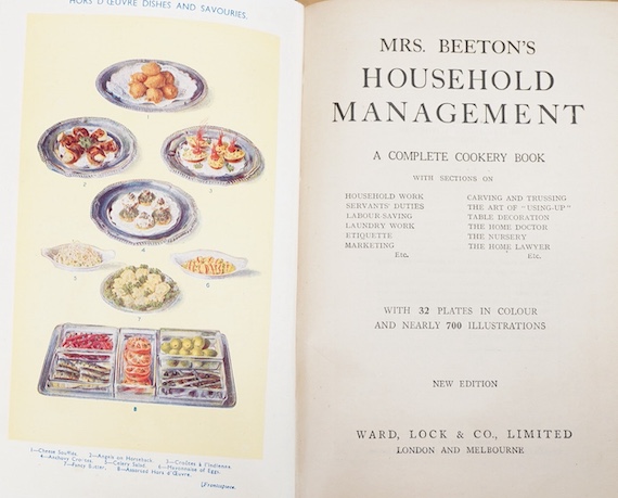 [Beeton, Isabella]. Mrs Beeton's Household Management. New Edition.
